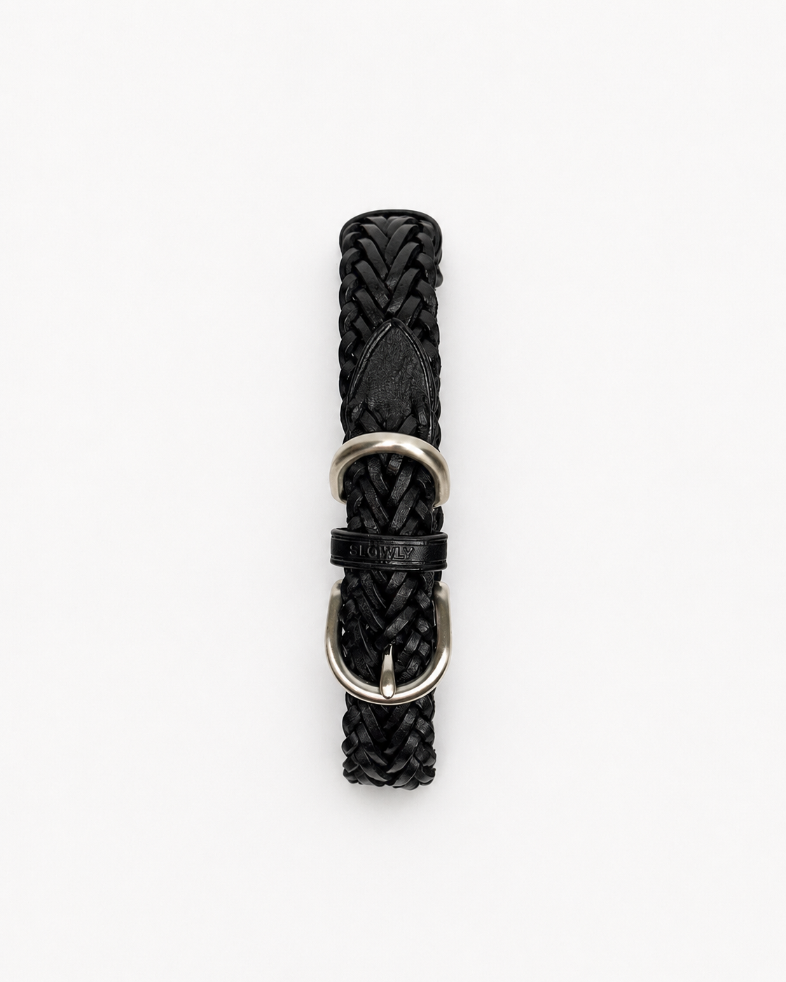 Dog collar Woven leather