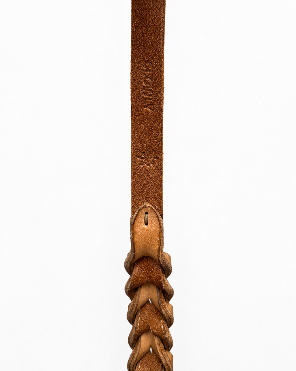 Dog leash Woven leather