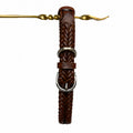 Dog collar Woven leather